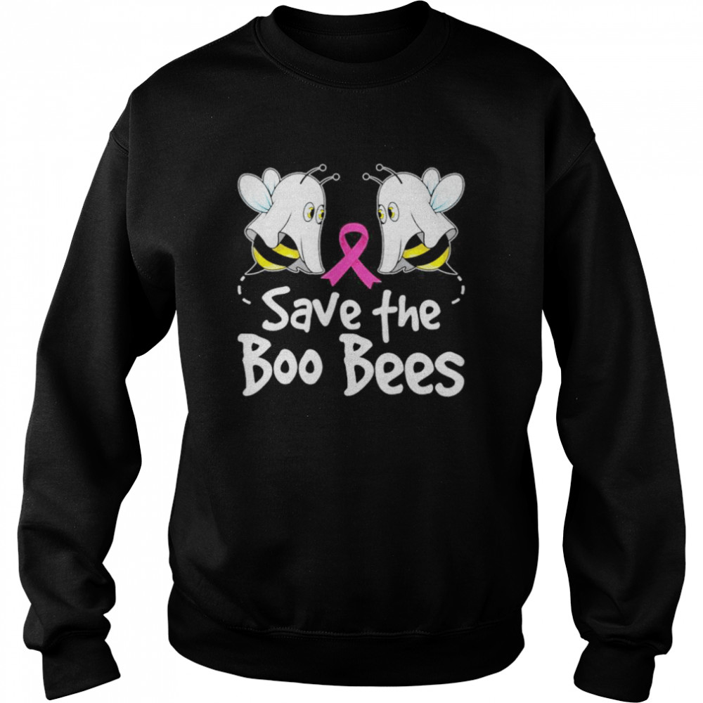 Save The Boo Bees Funny Breast Cancer Awareness Halloween shirt Save The Boo Bees Funny Breast Cancer Awareness Halloween shirt