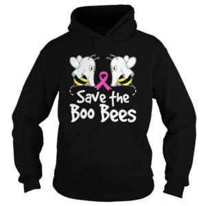 Save The Boo Bees Funny Breast Cancer Awareness Halloween shirt 3