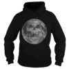 Scary Devil Skull Moon Horror Halloween Gifts for Men Women TShirt