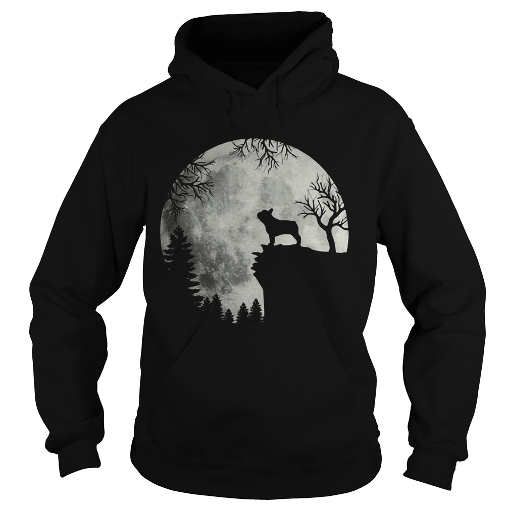 Shadow Of The French Bulldog Howling In The Moon shirt Shadow Of The French Bulldog Howling In The Moon shirt