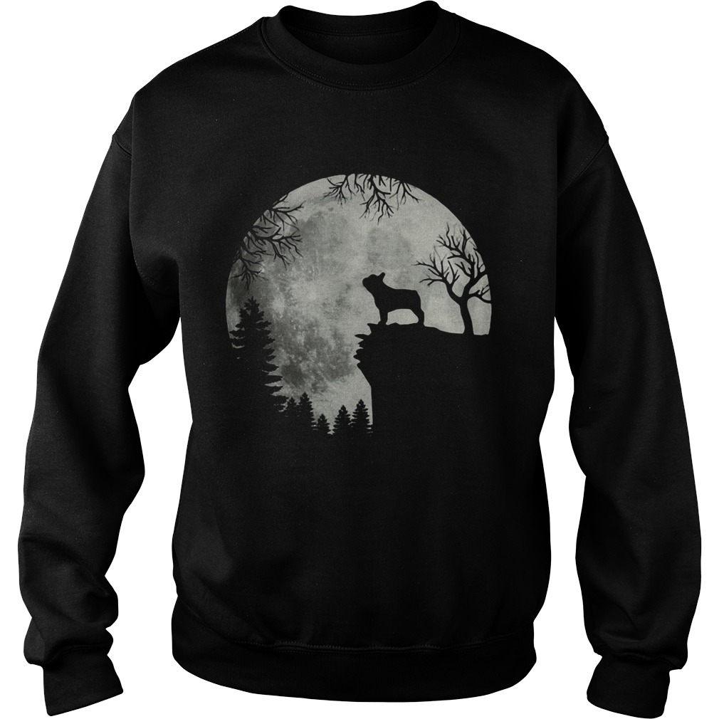 Shadow Of The French Bulldog Howling In The Moon shirt Shadow Of The French Bulldog Howling In The Moon shirt