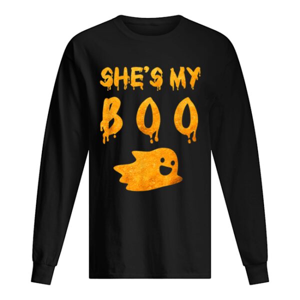 She’s My Boo Funny Couples Halloween Costume Matching Family shirt