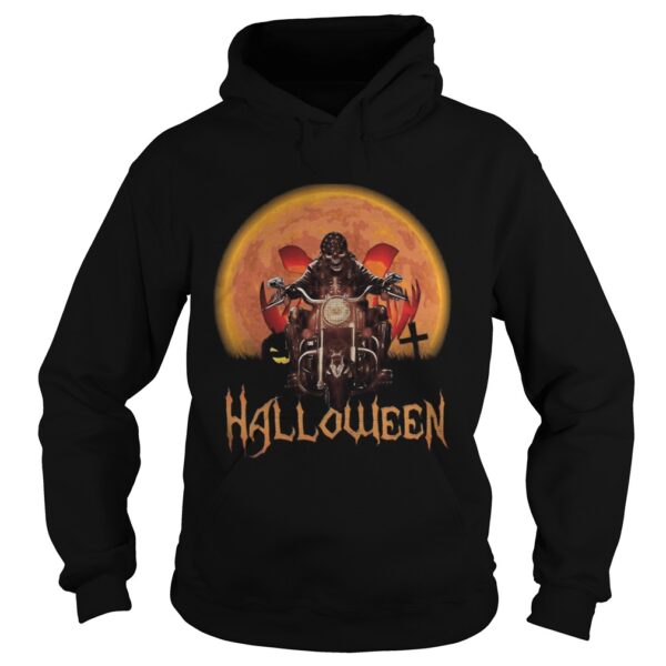 Skeleton Biker Halloween shirt