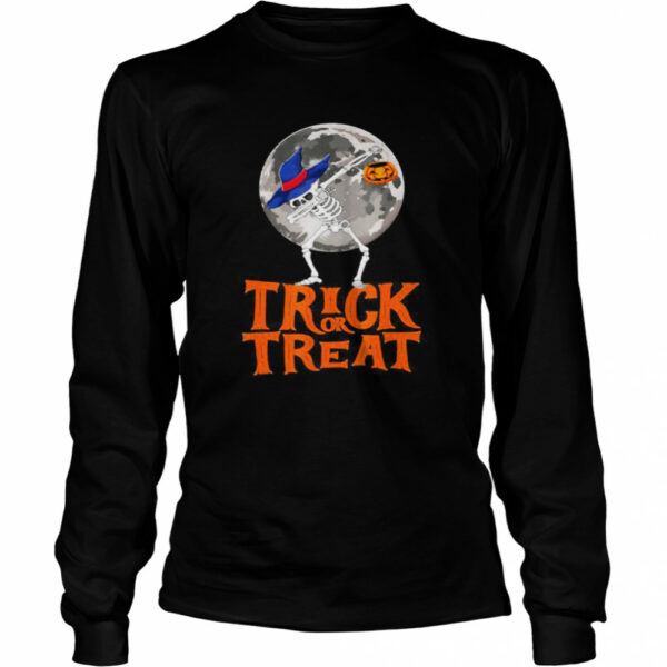 Skeleton Dab Trick Or Treat shirt