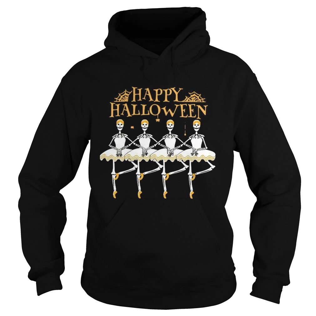 Skeleton Dancing Ballet Happy Halloween shirt Skeleton Dancing Ballet Happy Halloween shirt
