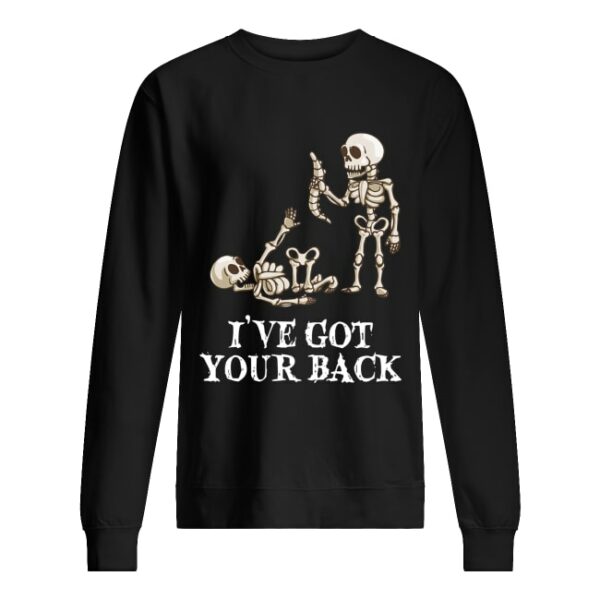 Skeleton I’ve got your back shirt