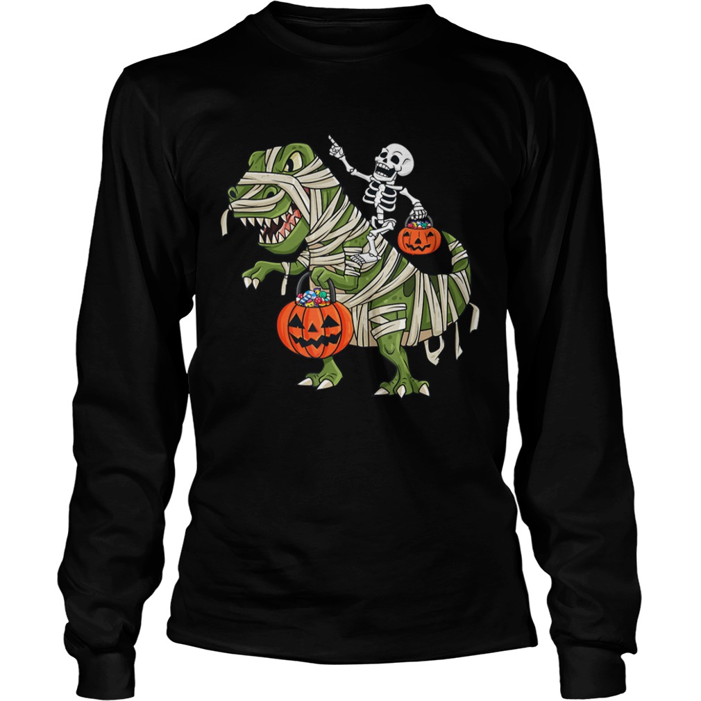 Skeleton Riding T Rex Funny Halloween Boys Girls KidsTShirt Skeleton Riding T Rex Funny Halloween Boys Girls KidsTShirt