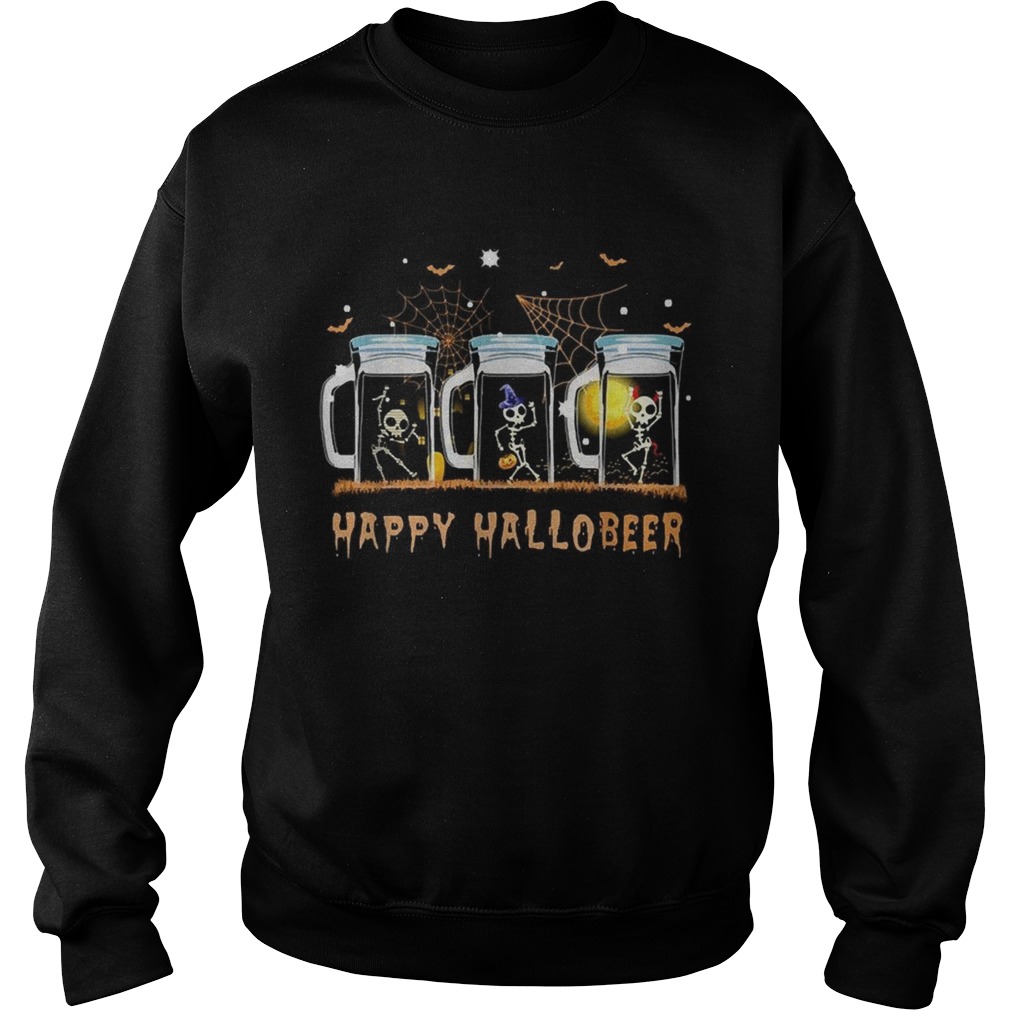 Skeleton happy Hallobeer Halloween shirt Skeleton happy Hallobeer Halloween shirt
