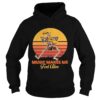 Skeleton play guitar music makes me feel alive vintage retro shirt