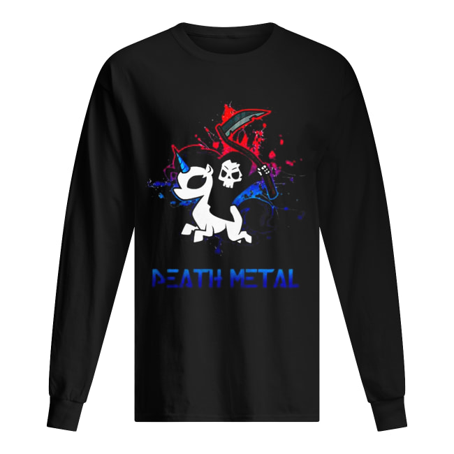 Skeleton riding death metal unicorn shirt Skeleton riding death metal unicorn shirt