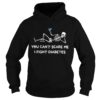 Skeleton you cant scare me I fight diabetes shirt