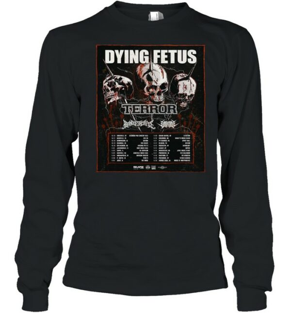 Skull Dying Fetus Terror T-shirt