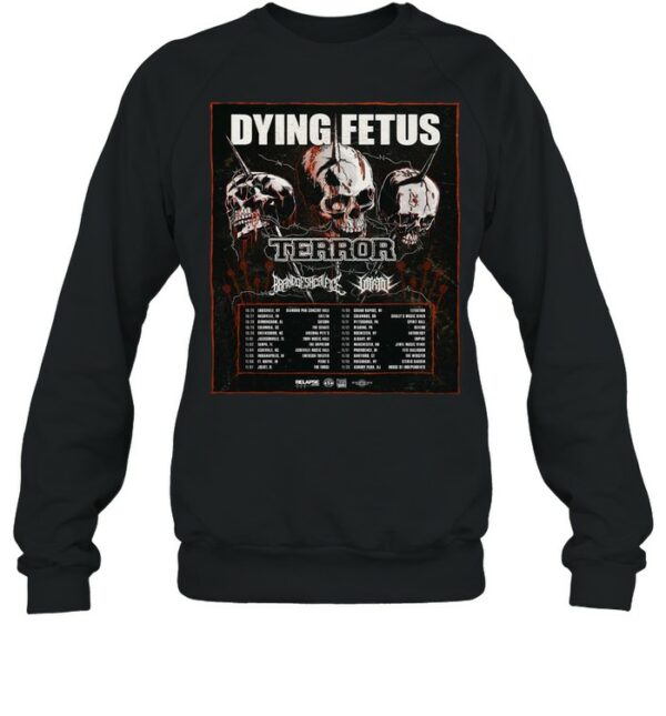 Skull Dying Fetus Terror T-shirt