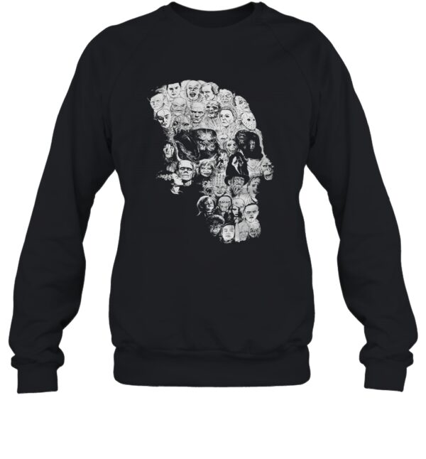 Skull Horror Movie Characters T-Shirt