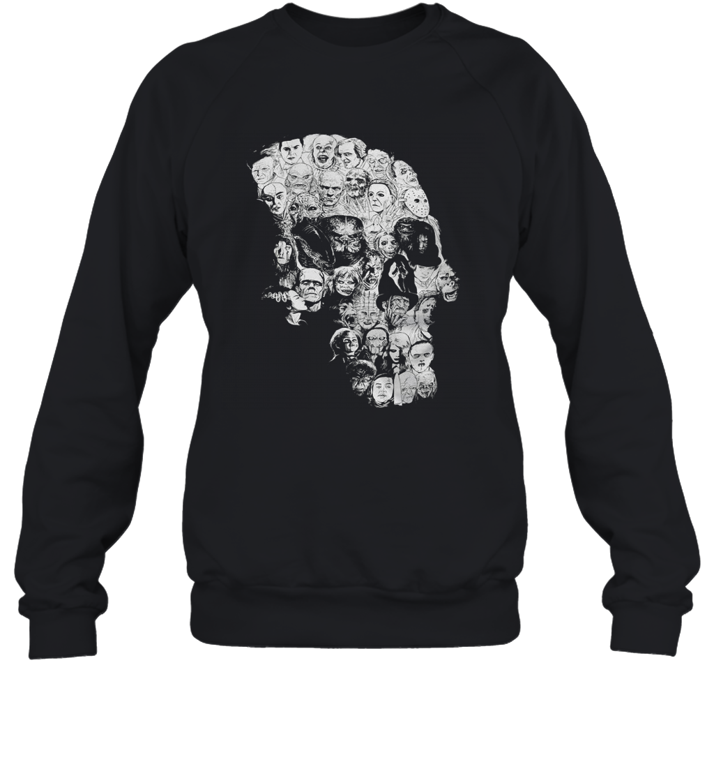 Skull Horror Movie Characters T-Shirt Skull Horror Movie Characters T-Shirt