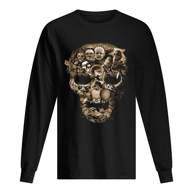 Skull Horror movie characters shirt Skull Horror movie characters shirt