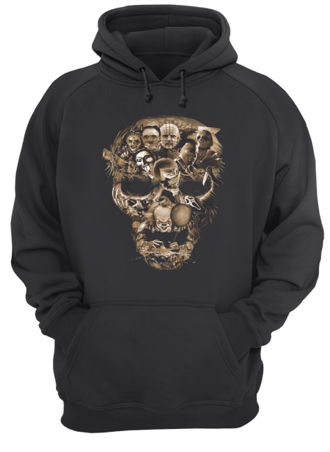 Skull Horror movie characters shirt Skull Horror movie characters shirt