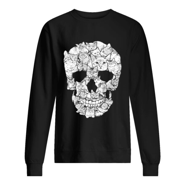 Skull cats shirt