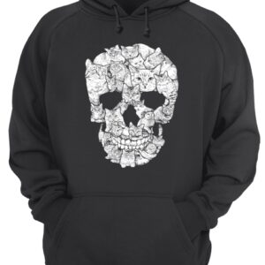 Skull cats shirt 3