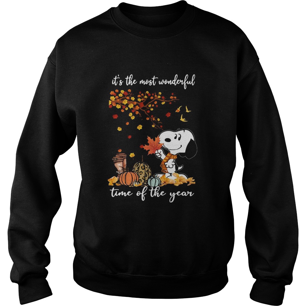 Snoopy Its The Most Wonderful Time Of The Year Halloween shirt Snoopy Its The Most Wonderful Time Of The Year Halloween shirt