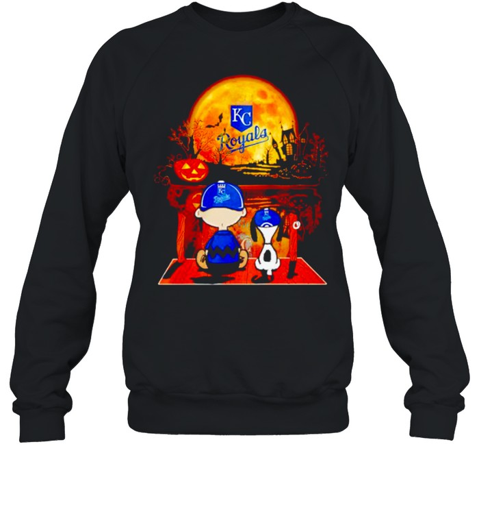 Snoopy and Charlie Brown Kansas City Royals happy Halloween shirt Snoopy and Charlie Brown Kansas City Royals happy Halloween shirt