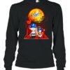 Snoopy and Charlie Brown Los Angeles Dodgers happy Halloween shirt