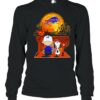 Snoopy and Charlie Brown Pumpkin Buffalo Bills Halloween Moon shirt