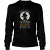 Sorry I Can’t I’m Spending Halloween With My Cat Funny Cute shirt