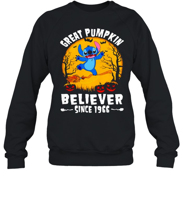 Stitch great pumpkin believer since 1966 Halloween shirt Stitch great pumpkin believer since 1966 Halloween shirt