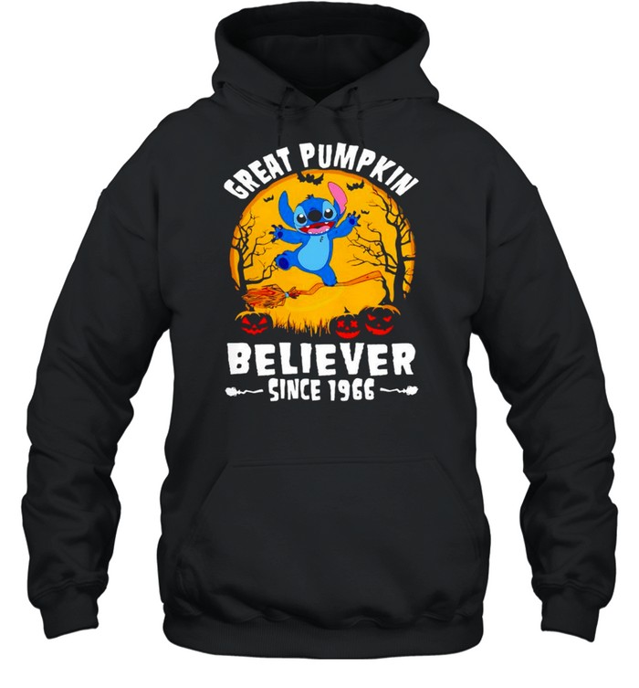 Stitch great pumpkin believer since 1966 Halloween shirt Stitch great pumpkin believer since 1966 Halloween shirt