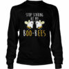 Stop staring at my boo bees funny Halloween shirt