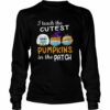 Teachers Gift Cutest Pumpkins patch Halloween Face Mask shirt