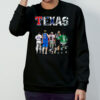 Texas Sports Team Nolan Ryan Dirk Nowitzki Troy Aikman Tim Duncan and Mike Modano Signatures Shirt