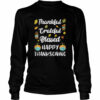 Thankful Grateful Blessed Happy Thanksgiving Turkey Day shirt