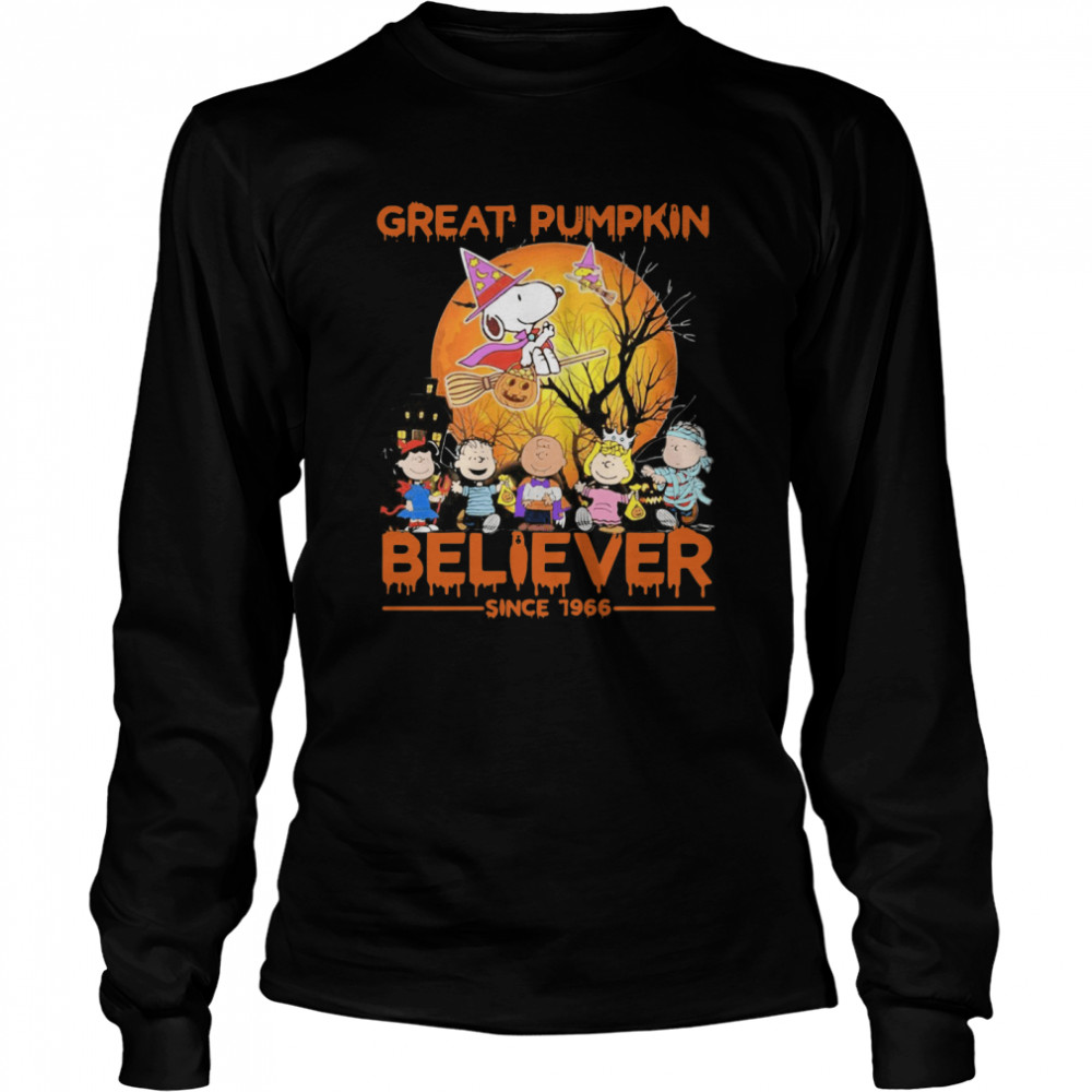 The Peanuts Great Pumpkin Believer Since 1966 shirt The Peanuts Great Pumpkin Believer Since 1966 shirt