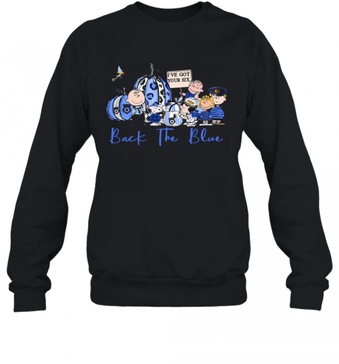 The Peanuts I'Ve Got Your Six Back The Blue T-Shirt The Peanuts I'Ve Got Your Six Back The Blue T-Shirt