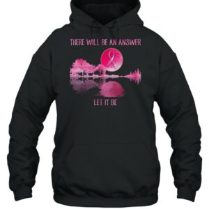 There will be an answer let it be Guitar Breast Cancer shirt 3