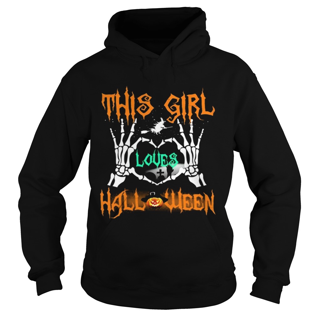 This Girl Loves Halloween shirt This Girl Loves Halloween shirt
