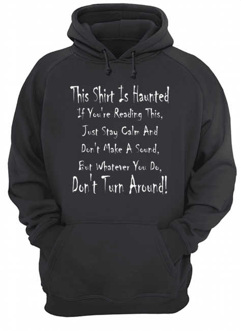 This Is Haunted Ghostly Halloween Design shirt This Is Haunted Ghostly Halloween Design shirt