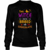 This Witch Can Be Bribed With Chocolate Halloween T-shirt