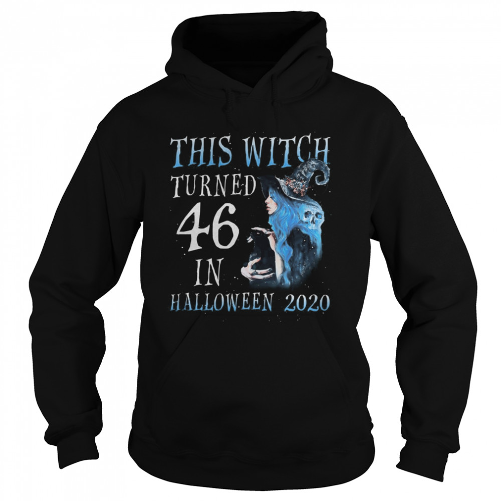 This Witch Turn 46 In Halloween 2020 Halloween Costume shirt This Witch Turn 46 In Halloween 2020 Halloween Costume shirt