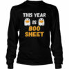 This Year Is Boo Sheet Ghost in Mask Halloween Custome shirt