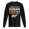 This is My Human Costume Halloween Hippo Gift shirt