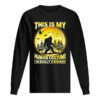 This is My Human Costume I’m Really A Bigfoot Funny Halloween Shirt