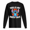This is my happy face Stitch Halloween shirt