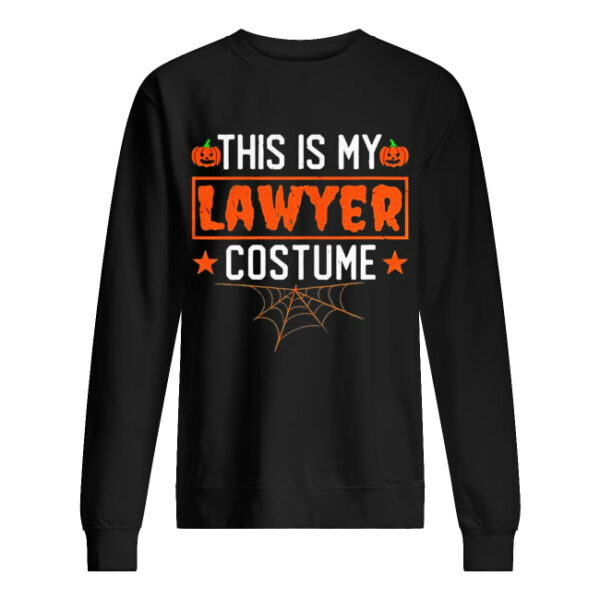 This is my lawyer costume Halloween shirt