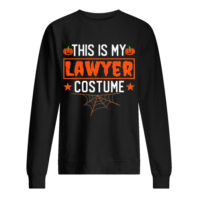 This is my lawyer costume Halloween shirt This is my lawyer costume Halloween shirt