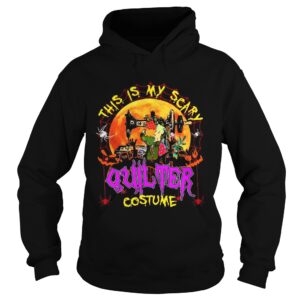 This is my scary quilter costume Halloween shirt