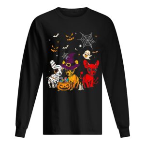 Three Chihuahuas Funny Halloween Gift For Women shirt