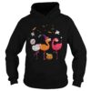 Three Flamingoes Flamingo Halloween shirt